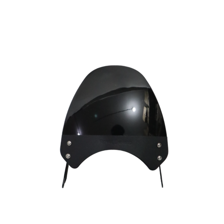 MotoCare black visor for Royal Enfield Hunter 350