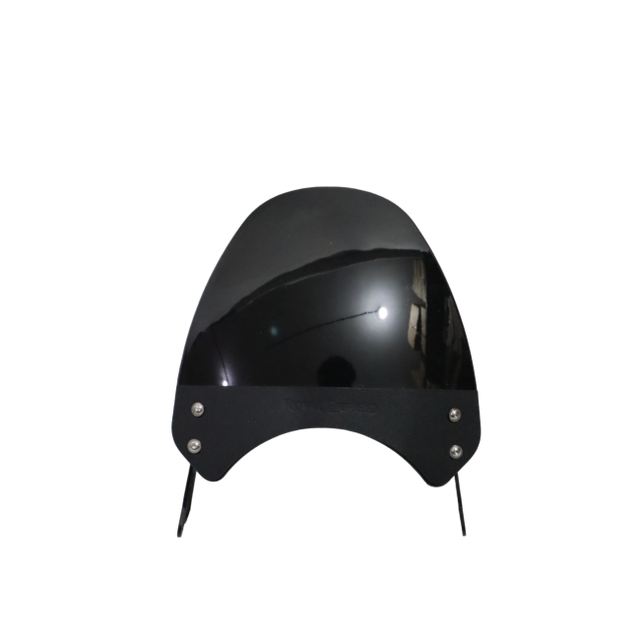 MotoCare black visor for Royal Enfield Hunter 350