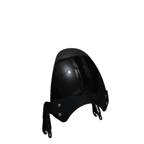 MotoCare black visor for Royal Enfield Hunter 350