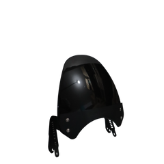 MotoCare black visor for Royal Enfield Hunter 350