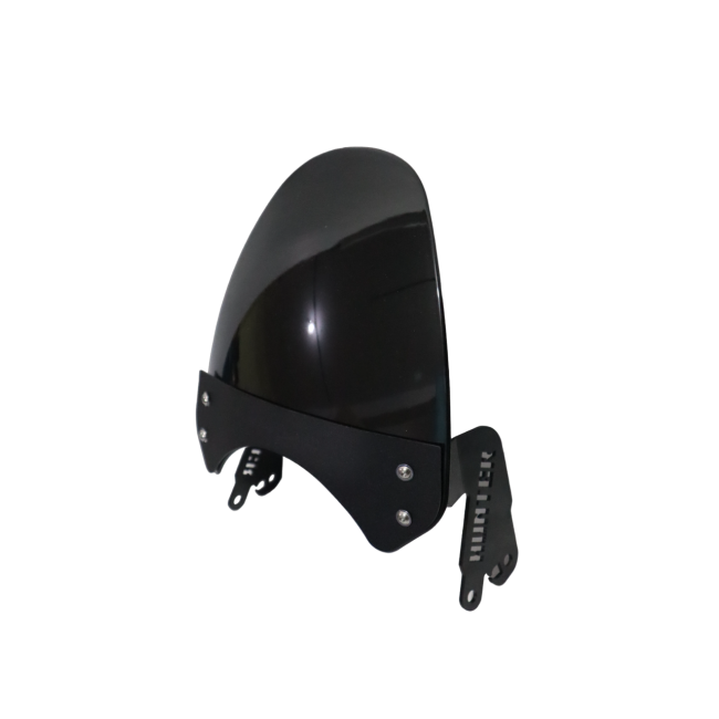 MotoCare black visor for Royal Enfield Hunter 350