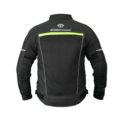 Moto Torque Blade Pro CE Level 2 Riding Jacket Cyber Neon Green