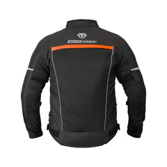 Moto Torque Blade Pro Riding Jacket KTM Orange CE Level 2 Armor