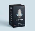 BLUARMOR C50 PRO helmet Bluetooth mesh intercom mounted behind helmet