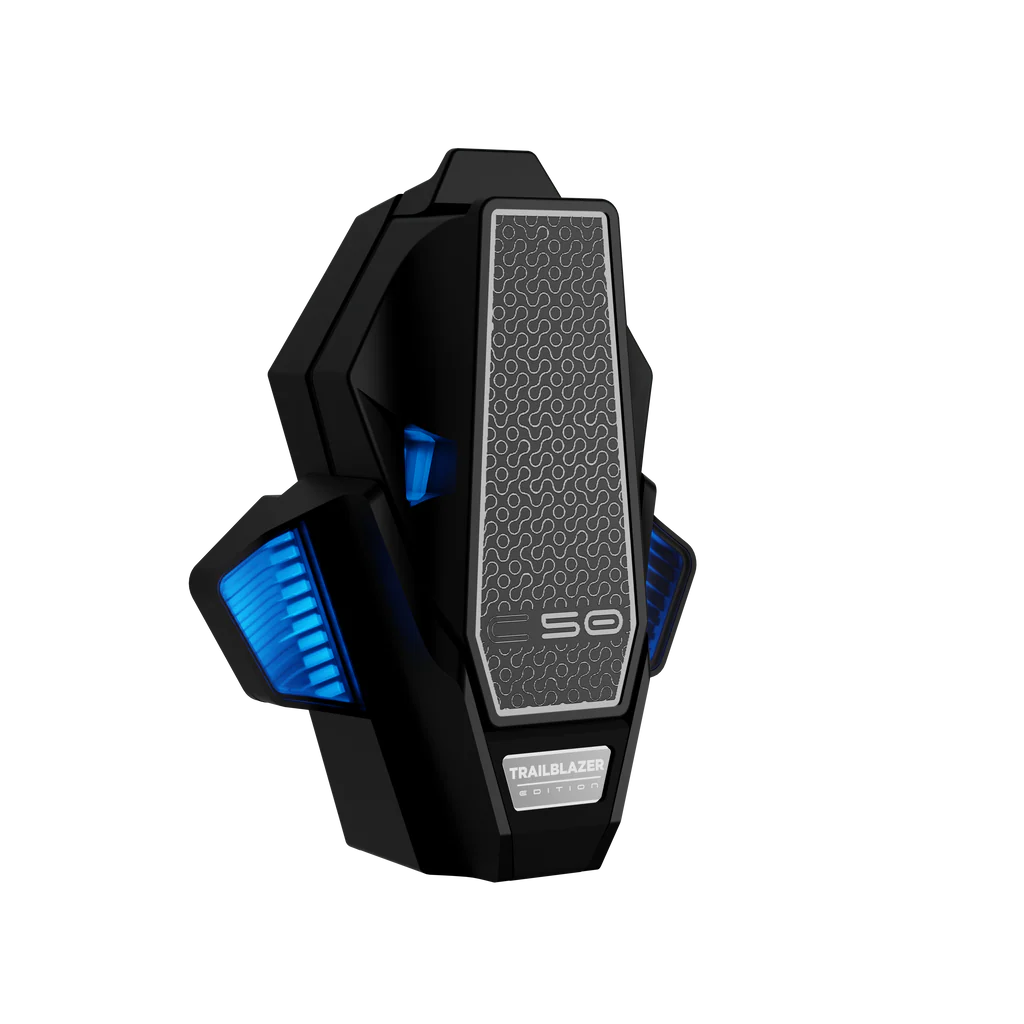 BLUARMOR C50 PRO helmet Bluetooth mesh intercom mounted behind helmet