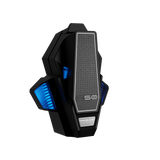 BLUARMOR C50 PRO helmet Bluetooth mesh intercom mounted behind helmet