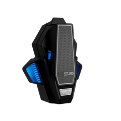 BLUARMOR C50 PRO helmet Bluetooth mesh intercom mounted behind helmet