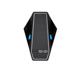 BLUARMOR C50 PRO helmet Bluetooth mesh intercom mounted behind helmet