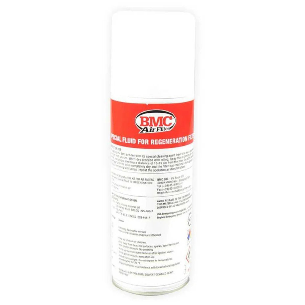 BMC Regeneration Fluid Aerosol WAFLU200 high performance air filter oil spray