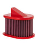 BMC FM346/10 high performance reusable air filter for Kawasaki Z800 Z750 and Z1000 motorcycles
