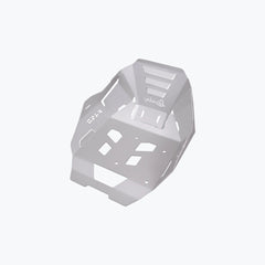 Legendary BMW F450 GS Vambrace Bash Plate Silver aluminium skid plate
