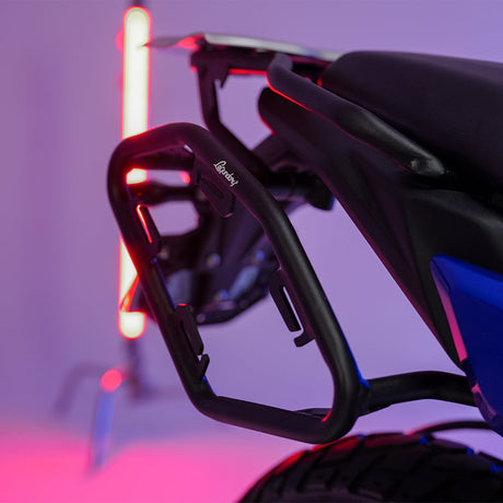 Legendary BMW F450 GS Aviator Saddle Stay Black luggage support bracket