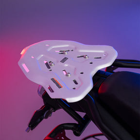 Legendary BMW F450 GS Genesis Luggage Carrier Silver motorcycle top rack