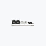 LEGUNDARY BMW F900 GS Rotex Front Wheel Slider Pair Black aluminium axle protector