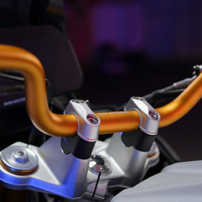 Legendary BMW F450 GS Raptor Crash Guard White heavy-duty engine protection bar