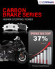 CRANK1 Carbon Brake Pads CFB036 Front For BMW R nineT Standard Euro 5 2020-2023 Motorcycle