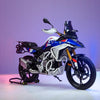 Legendary BMW F450 GS Raptor Crash Guard White heavy-duty engine crash bar