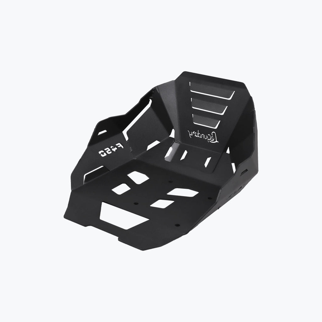 Legendary BMW F450 GS Vambrace Bash Plate Black aluminium engine guard