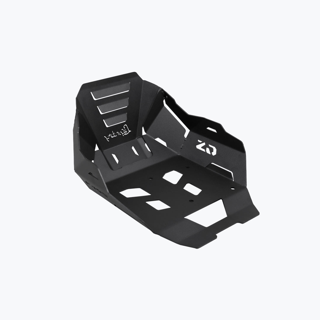 Legendary BMW F450 GS Vambrace Bash Plate Black aluminium engine guard