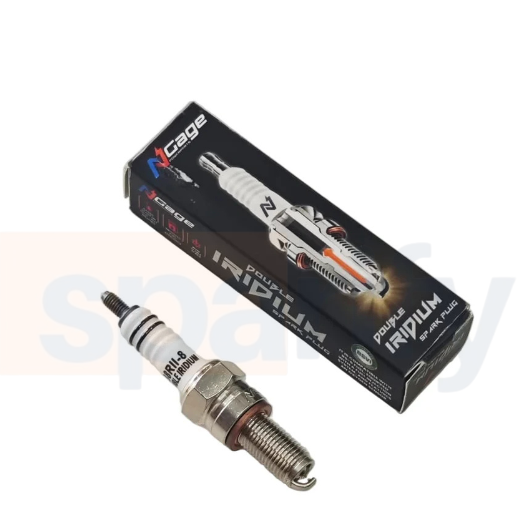 NGage Powerparts BNL8RTII-9 Double Iridium Spark Plug for KTM 250 Duke Gen 3