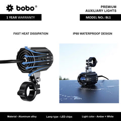 BOBO BL1 motorcycle auxiliary lights