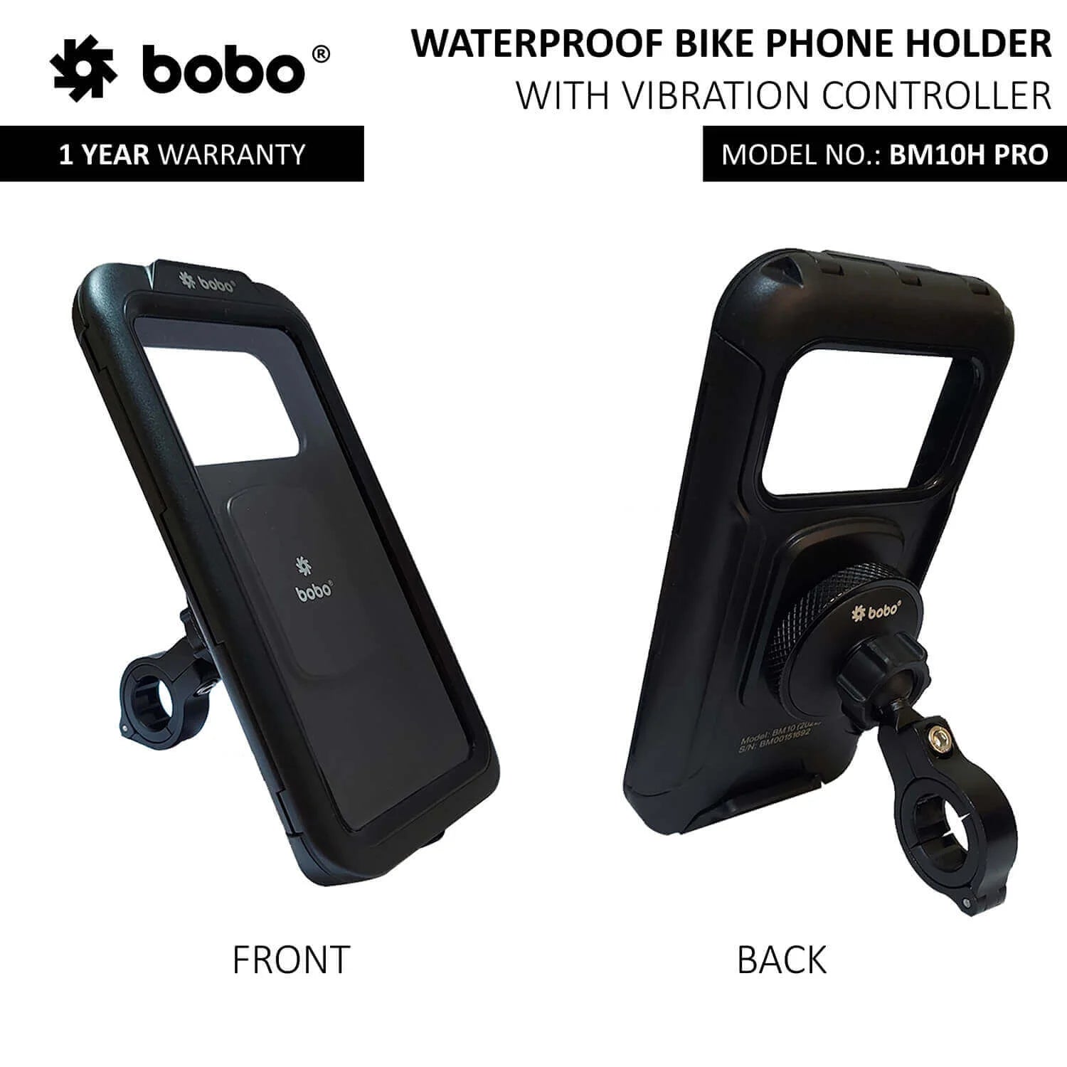 BOBO BM10H PRO waterproof bike phone holder