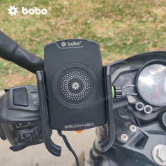 BOBO BM12 Bike Phone Holder with 15W Wireless Charger
