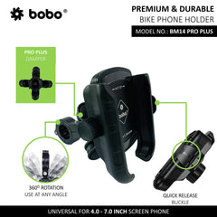 BOBO BM14 PRO PLUS Quick Release Bike Phone Holder