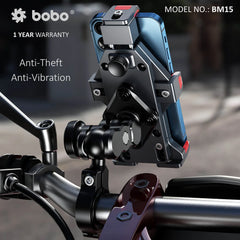 BOBO BM15 Heavy-Duty Bike Phone Holder