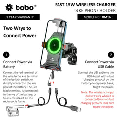 BOBO BM16 Anti-Vibration Bike Phone Holder