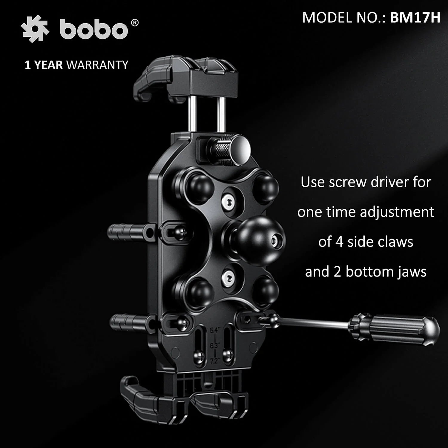 BOBO BM17 PRO Anti-Vibration Bike Phone Holder