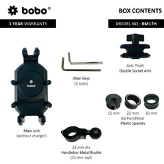 BOBO BM17 PRO Anti-Vibration Bike Phone Holder