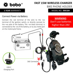 BOBO BM18 PRO Anti-Vibration Bike Phone Holder