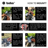 BOBO BM1 PRO Jaw-Grip Bike Phone Holder