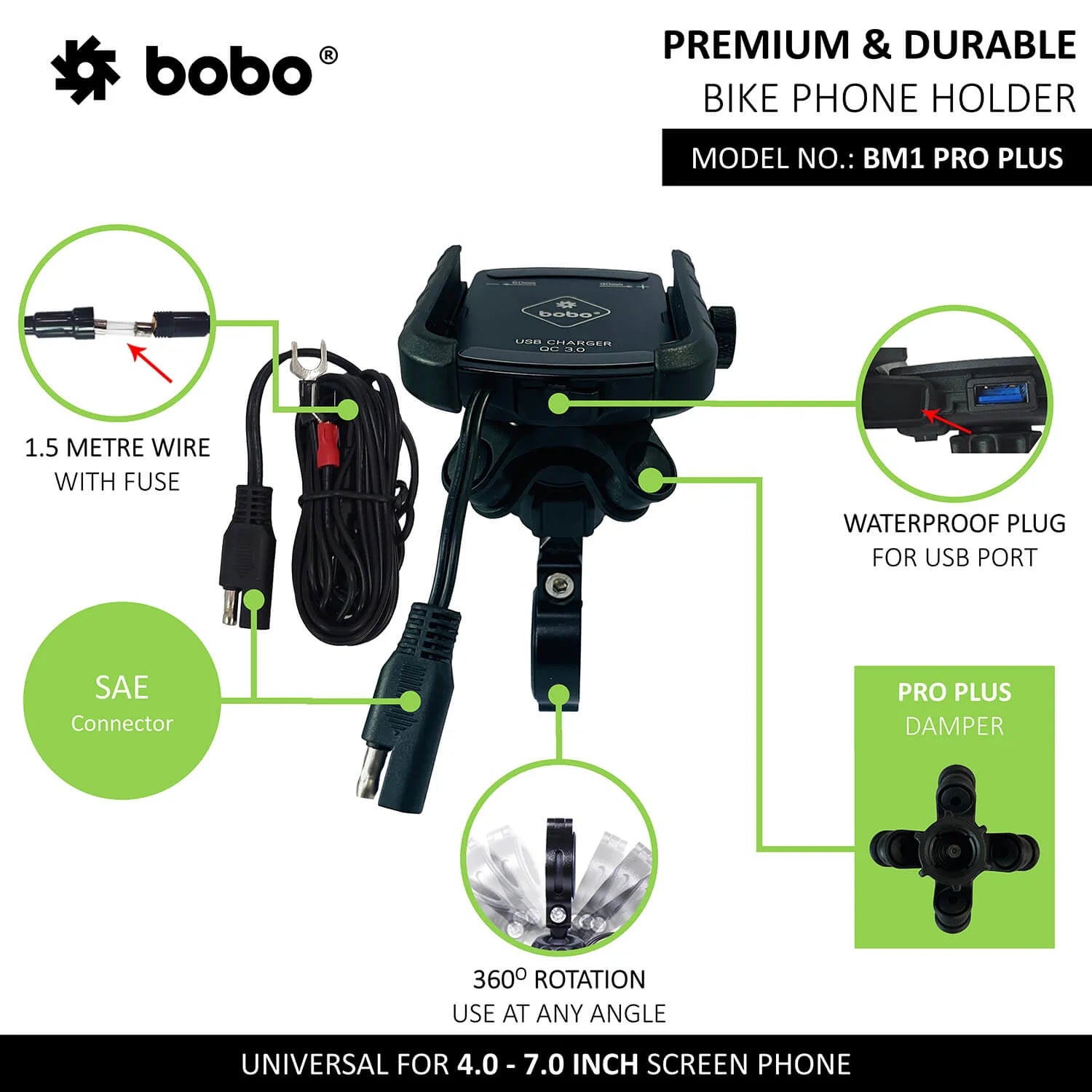 BOBO BM1 PRO PLUS bike mobile holder