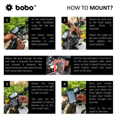 BOBO BM1 jaw grip bike phone holder