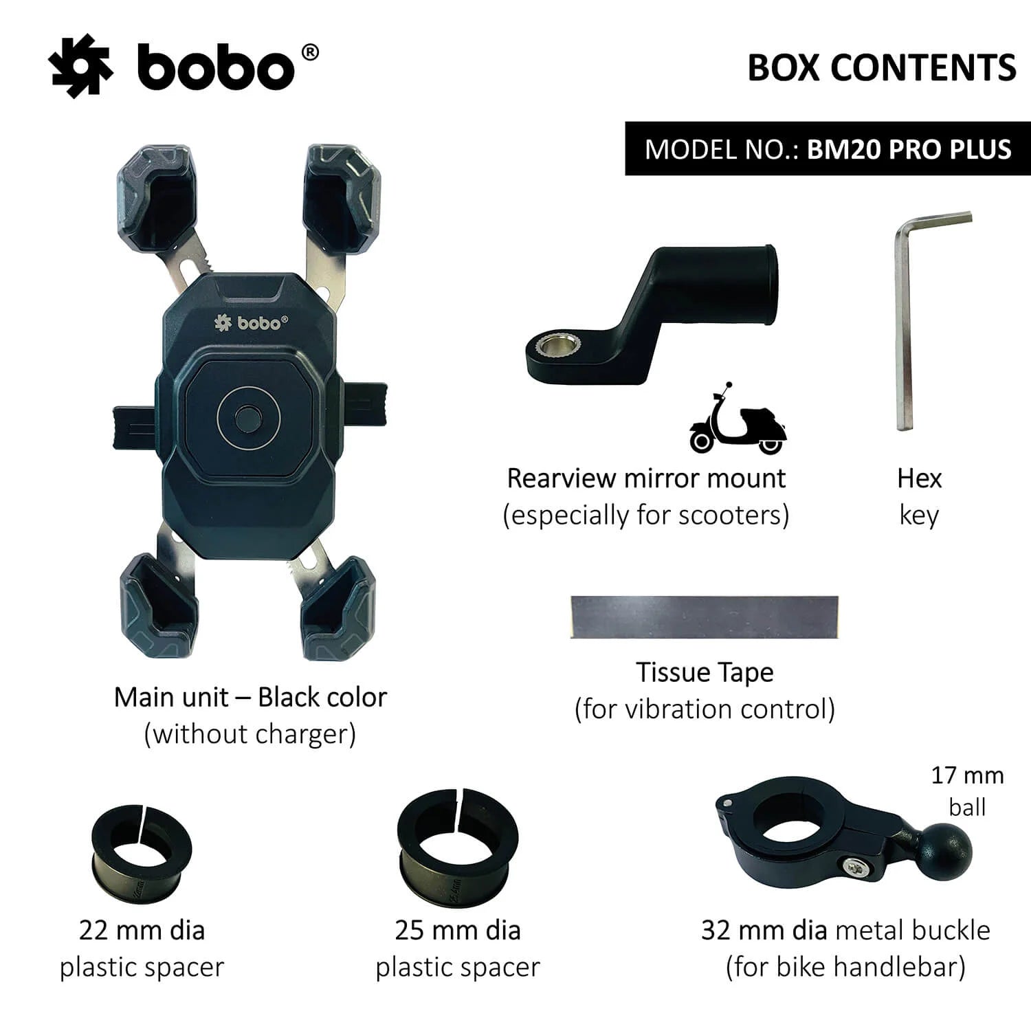 BOBO BM20 PRO PLUS bike mobile holder
