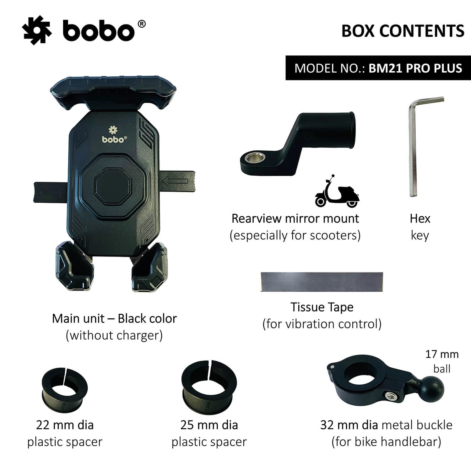 BOBO BM21 PRO PLUS bike mobile holder
