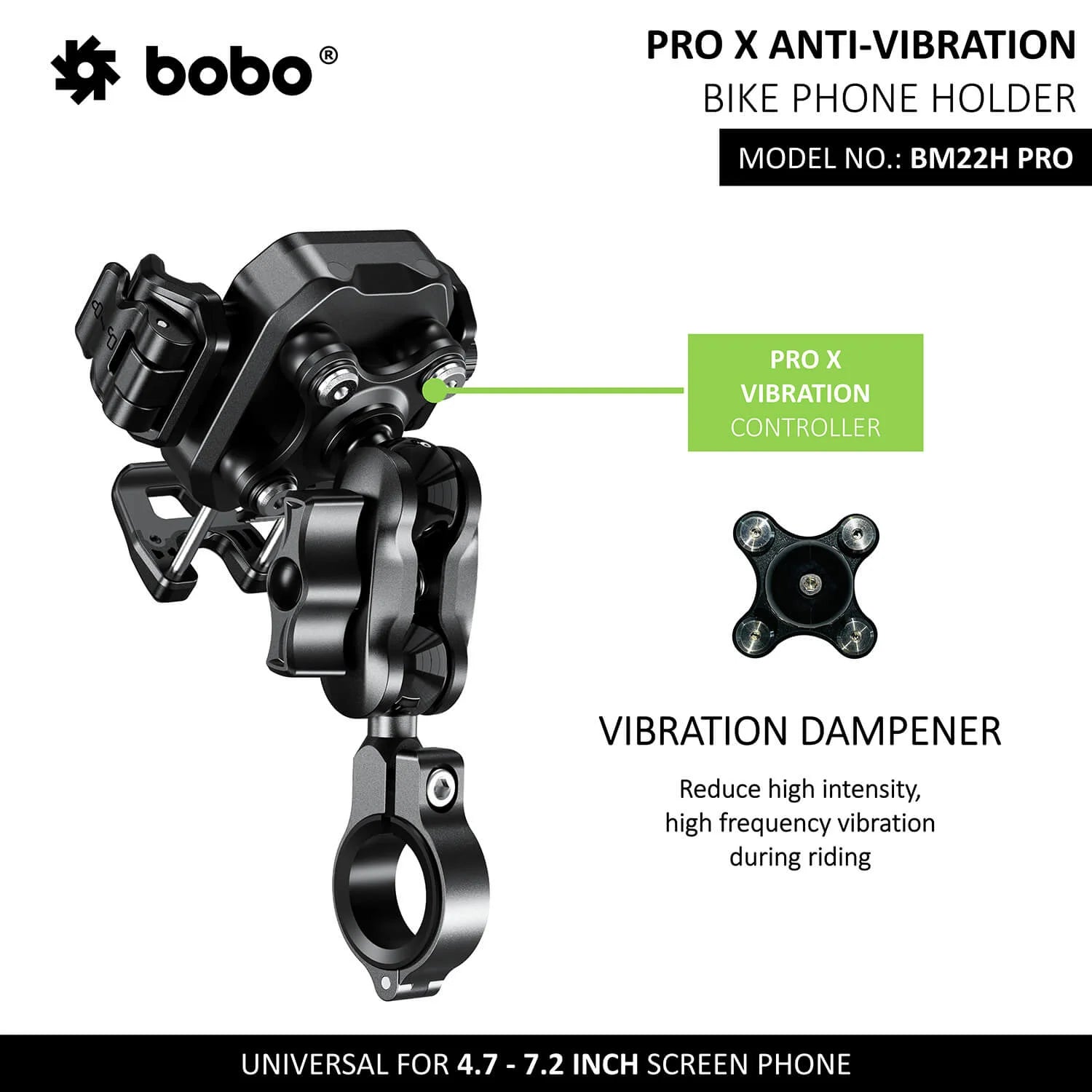 BOBO BM22H Pro handlebar mount mobile holder