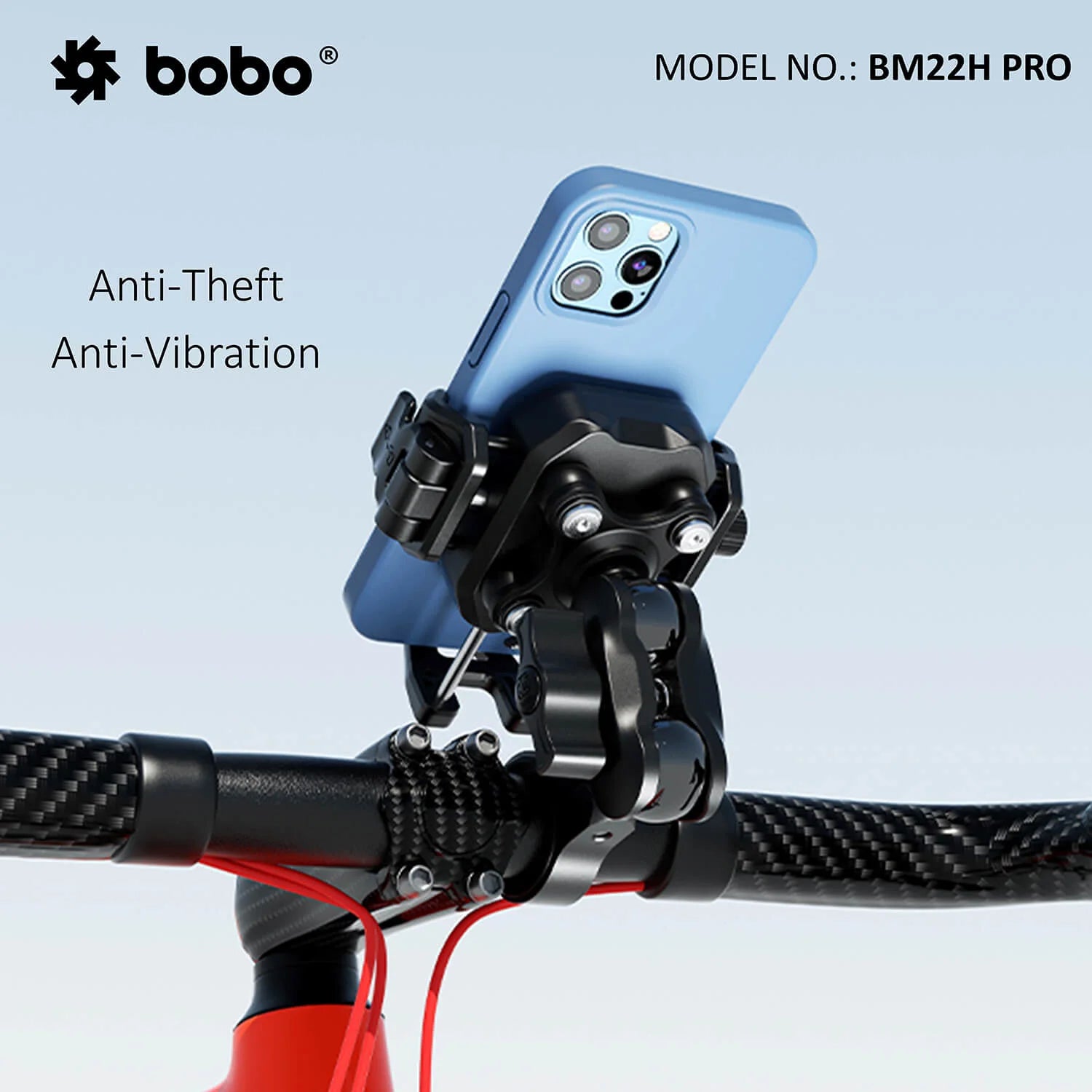 BOBO BM22H Pro handlebar mount mobile holder