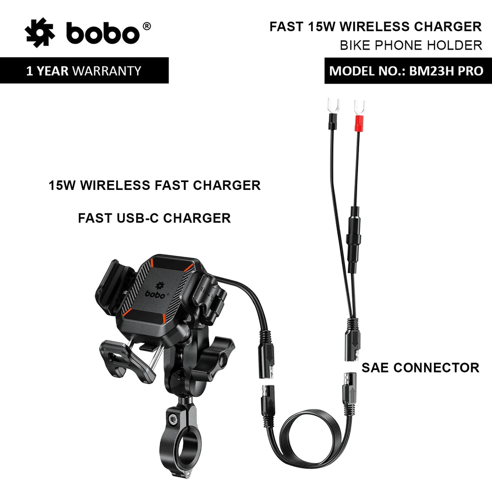 BOBO BM23 PRO anti theft bike phone holder