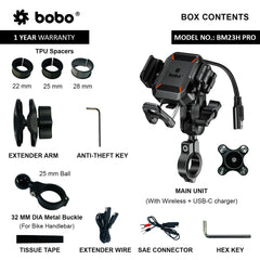 BOBO BM23 PRO anti theft bike phone holder