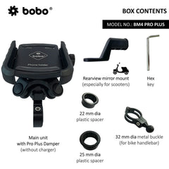 BOBO BM4 PRO PLUS jaw grip bike phone holder