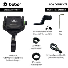 BOBO BM4 PRO jaw-grip bike phone holder
