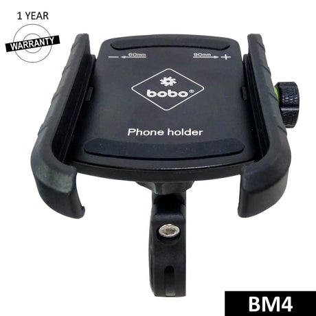 BOBO BM4 jaw grip bike phone holder black
