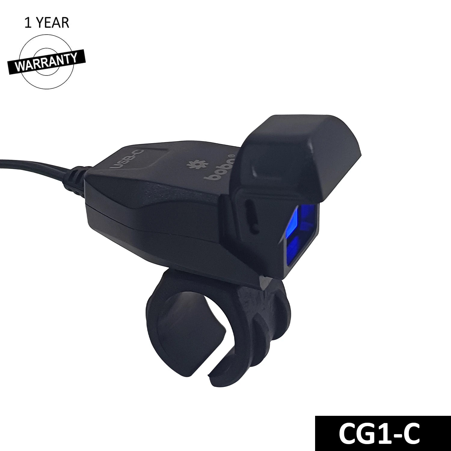 BOBO CG1 USB C and USB A bike charging port