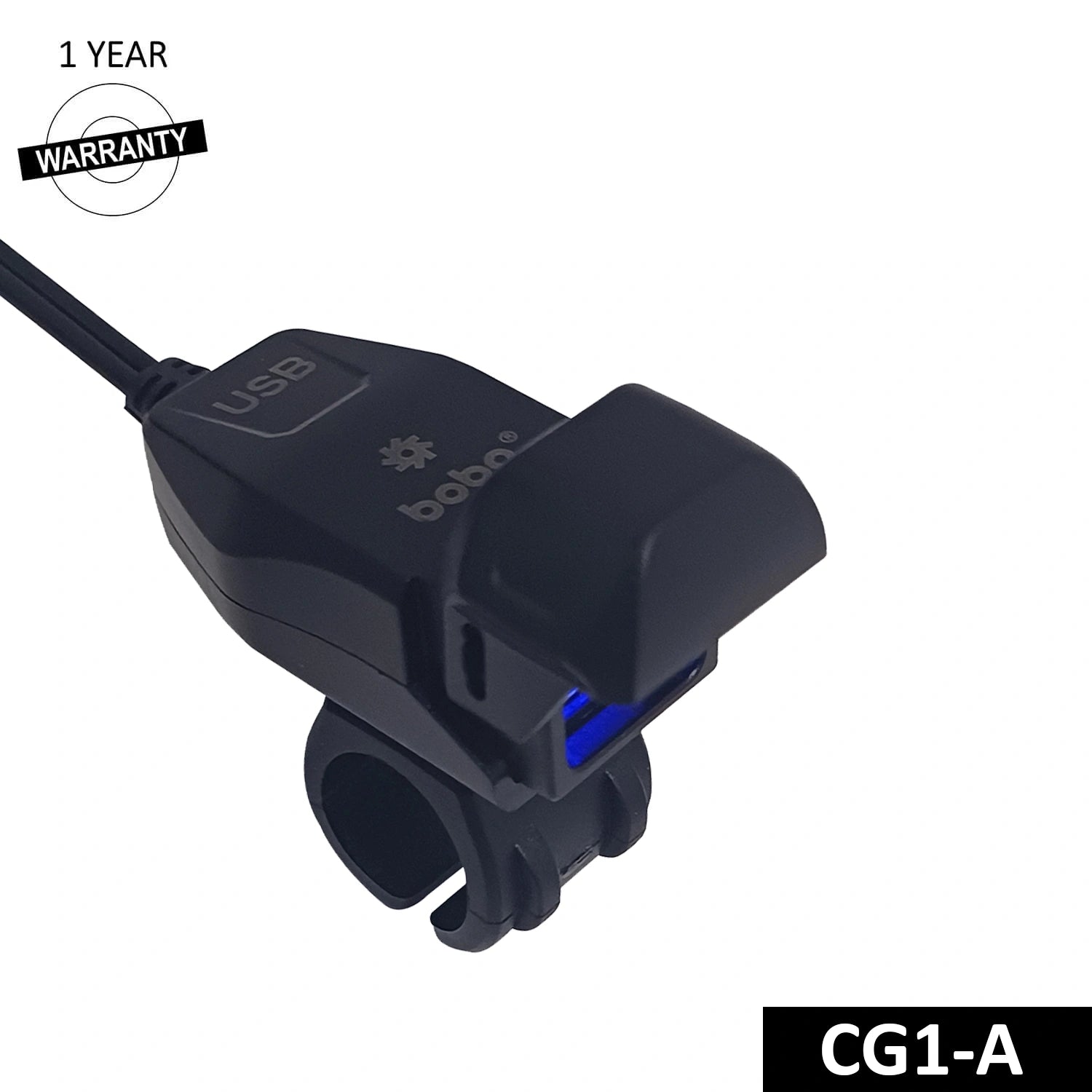 BOBO CG1 USB C and USB A bike charging port