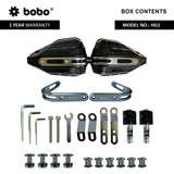 BOBO HG1 Motorcycle Hand Guard – Universal Wind & Lever Protection for Bikes