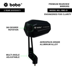BOBO RM1-D motorcycle rear view mirror