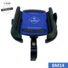 BOBO BM14 quick release bike phone holder mounted on motorcycle handlebar